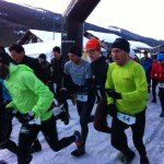 Départ Belledonne Gelon Trail au Bourget en Huile