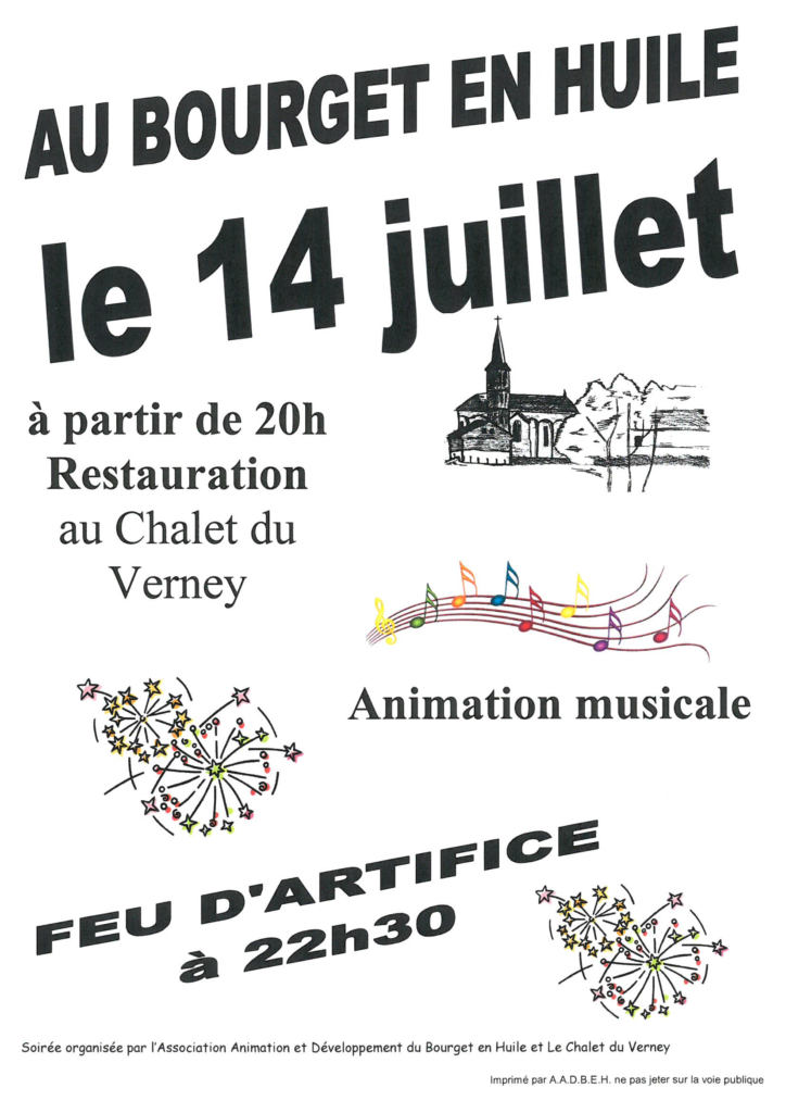 affiche 14 juillet